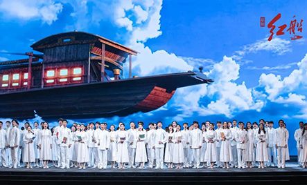 迎“七一”歌剧《红船》巡演高潮迭起，运河大剧院一天两场满座